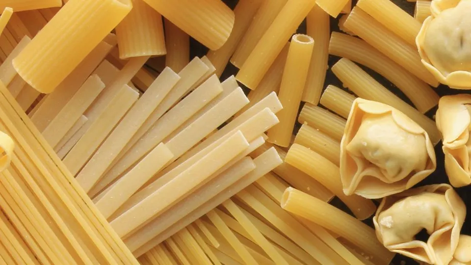 Vari formati di pasta